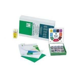 Koferdam zestaw wprowadzający (bez kleszczy, klamry Fiesta ze skrzydełkami)