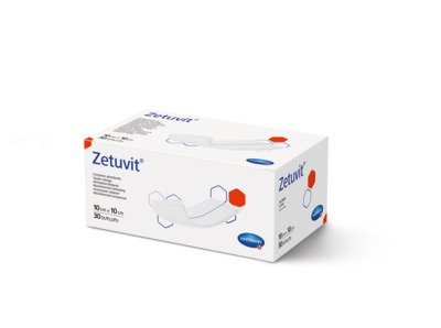 Zetuvit nesterilní savý kompres 10 × 10 cm 30 ks
