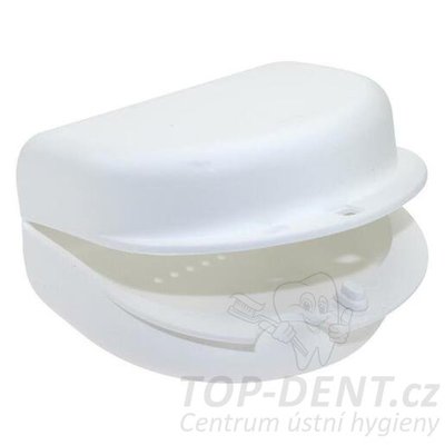 PURE krabička na rovnátka / náhrady (bílá), 1ks