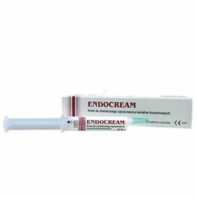 Endocream do opracowywania kanałów
