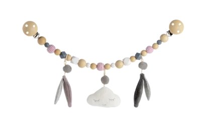 Kikadu řetízek na kočárek s jednorožcem