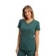 Dámská halena vypasovaná, Elegant Stretch, lahvově zelená - M