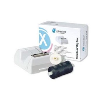Mirafloss Big - zásobník na mezizubní nit, s 2 cívkami