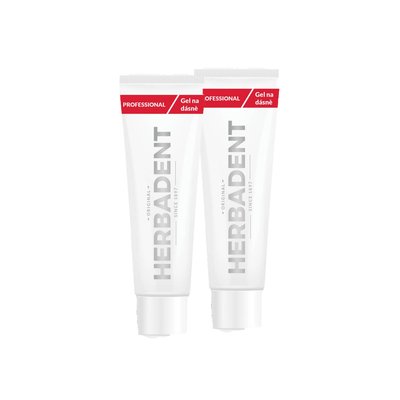 Herbadent Professional gel na dásně 2x25 g