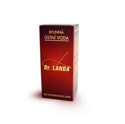 Bylinná ústní voda Dr. Landy 2x250 ml - BEZ ORIGINÁLNÍHO OBALU