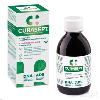 Curasept ADS DNA Astringent Pro ústní voda (0,20% CHX), 200ml