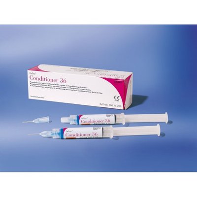 De Trey Condicioner, 36% kyselina fosferečná, 2stříkačky á 3 ml + 25 aplikátorů