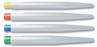 X-Post - čepy, 5ks č.2 červené