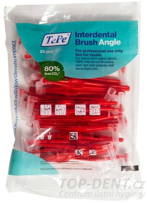 TePe ANGLE 2 mezizubní kartáčky 0,5 mm, 25ks