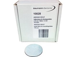 Haftscheiben - Packung 100 Stück galvanisch neutral