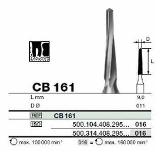 Wiertła chirurgiczne węglik spiekany na prostnicę D+Z CB141 - WARIANTY