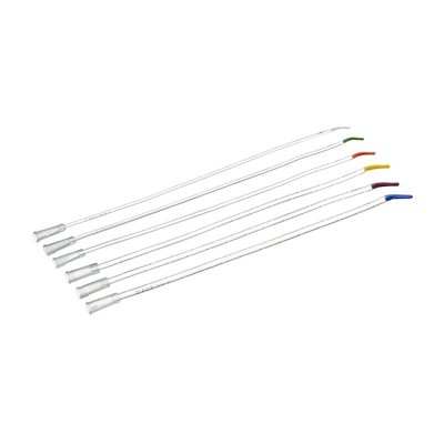 Katétr močový dilatační Tiemann bez balónku, PVC, 50 ks