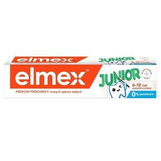 ELMEX Junior 6-12 lat pasta do zębów 75ml 4007965560606