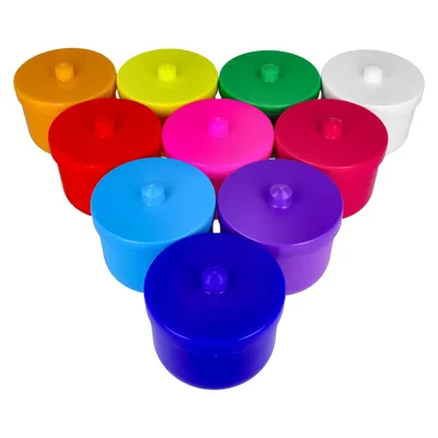 Pojemnik do czyszczenia wierteł lub protez - biały