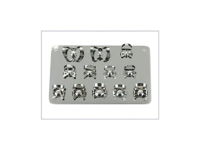 Kofferdam sada spon se stojánkem 8 ks