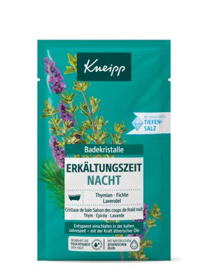 Kneipp sůl do koupele Erkaltungzeit Nacht 60 g