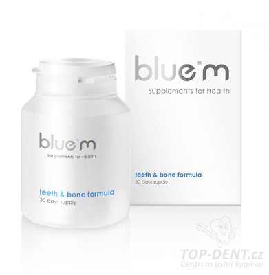 Bluem® teeth & bone formula kapsle na posílení zubů a kosti, 90ks