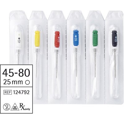 smartdent Hedstroemfeilen 25mm ISO 045-080 6ks