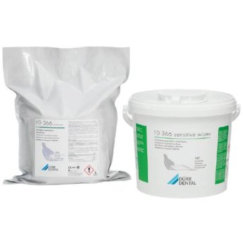 FD 366 sensitive KYBLÍK a dezinfekční ubrousky, rychlá dezinfekce ploch, 20x30cm 100 ks