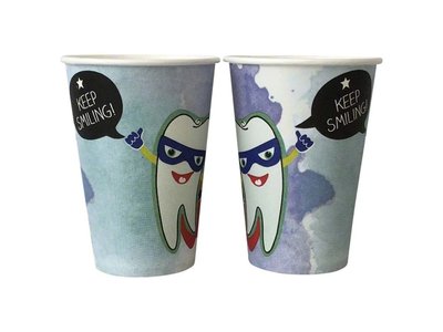 Kelímky papírové, 2000 ks Keep Smiling