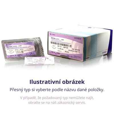 Chirlac BR violet GR20 EP1.5 USP4/0, 1x45cm, 24ks