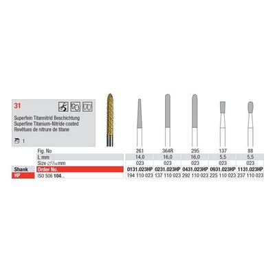 Fréza tvrdokovová 0131.023