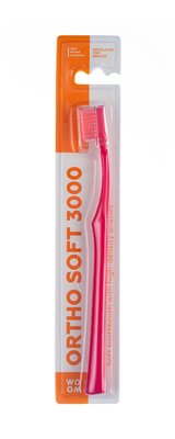 Woom 3000 Ortho Soft ortodontický zubní kartáček