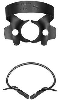 Rubber Dam Clamp 8A Hu-Friedy Black Line