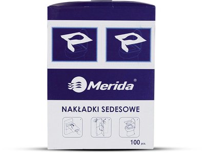 Hygienické papírové sedátko, 100 ks v balení