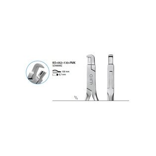 Chifa Kleszcze ortodontyczne Schwarz do zaginania grotów 130mm KO-062-130-PMK
