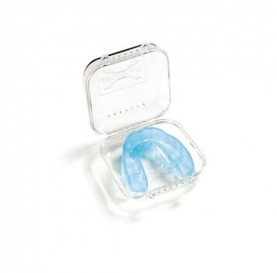 Dr. Brux Bite chránič proti skřípání zubů na noční použití, modrý