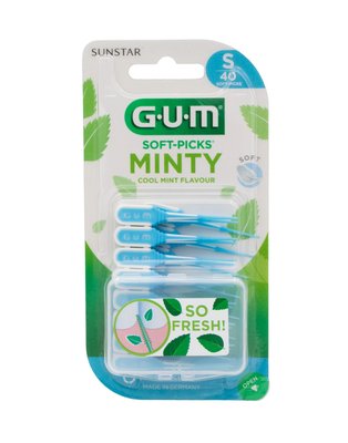 GUM Soft Picks Minty S mezizubní kartáček 40 ks