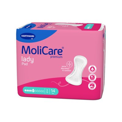 MoliCare Premium lady Pad 4,5 kapky inkontinenční vložky 14 ks