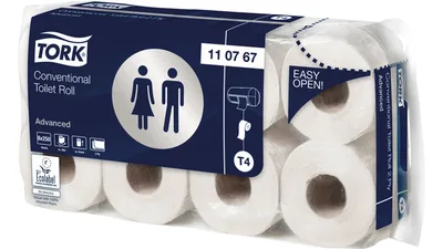 TORK® extra weiches Kleinrollen Toilettenpapier