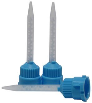 Miešacie koncovky modré Voco typ 6