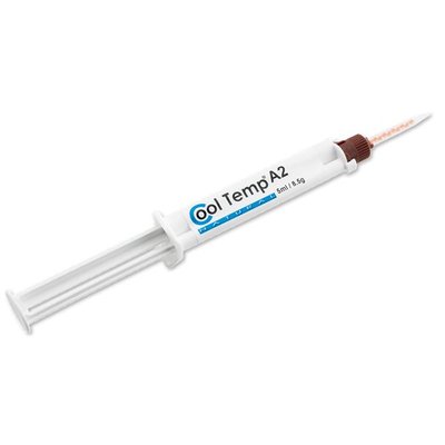 Cool Temp Natural A3,5 stříkačka 2x5ml, 8x míchací kanyly hnědé