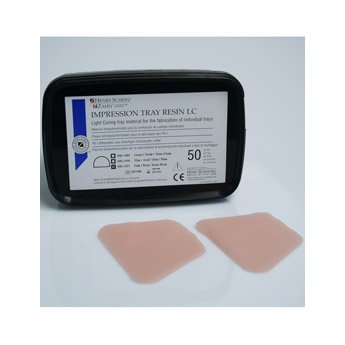 HS-pryskyřice na lžíce horní čelist transparentní, 50ks