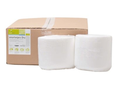 Smartwipes Dry - 28x30cm, nenapuštěné dezinfekční ubrousky, 6x100ks