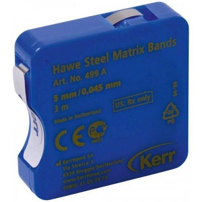 Hawe Neos Ocelové páskové matrice šíře 5 mm, tl. 0,045 mm, zásobník 3 m