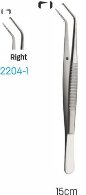 Pinzeta Crane-Caplan levá 15cm