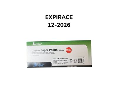 Papírové čepy 2% vel.045-080, 180ks