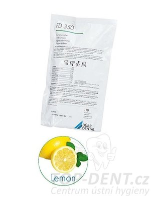 DÜRR FD 350 dezinfekční ubrousky 14x22cm (Lemon), 110ks