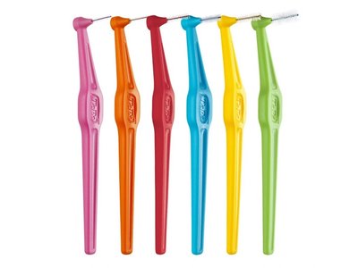 TePe Angle - mezizubní kartáčky sortiment, 6ks