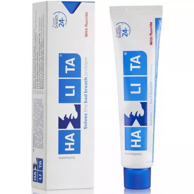 HALITA odświeżająca pasta do zębów, nieświeży zapach z ust 75ml