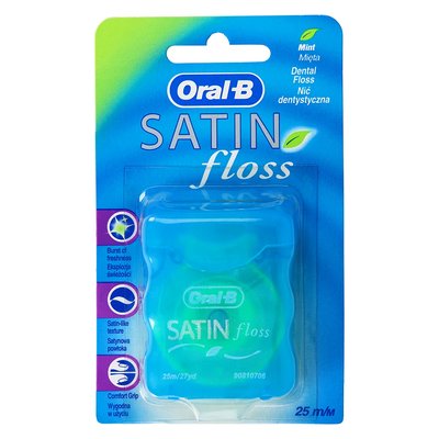 Nić dentystyczna Satin Floss 25 m Oral-B