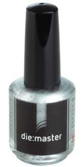 die:master - distanční lak, 15ml stříbrný