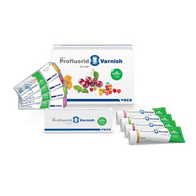 Profluorid Varnish + BioMin - tuba 10 ml máta