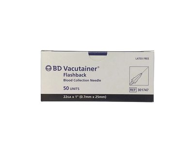 Jehla Vacutainer Flashback, 50 ks
