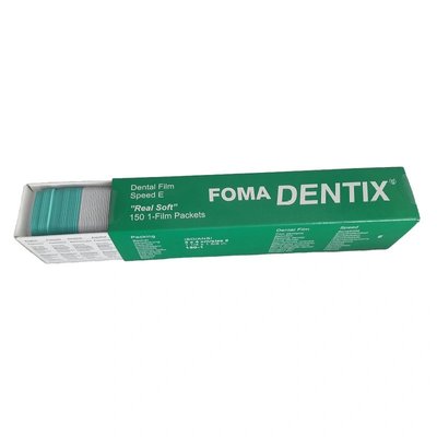 RTG film Dentix E 3 x 4 cm, TB-AL, 150 ks