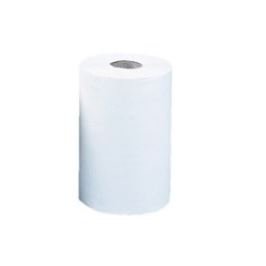 Papírové ručníky v rolích Papernet MINI, 2 vrstvé, bílé 9 rolí
